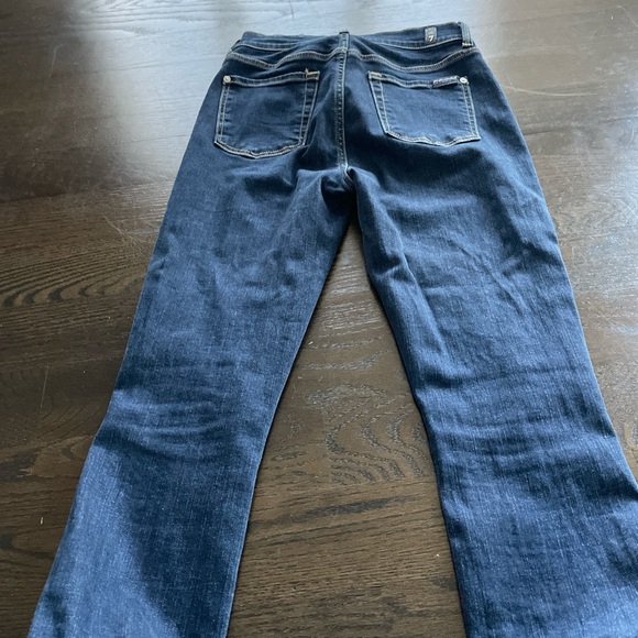 7 For All Mankind Dark Wash Denim - Picture 3 of 6